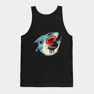 Zombie Shark Tank Top